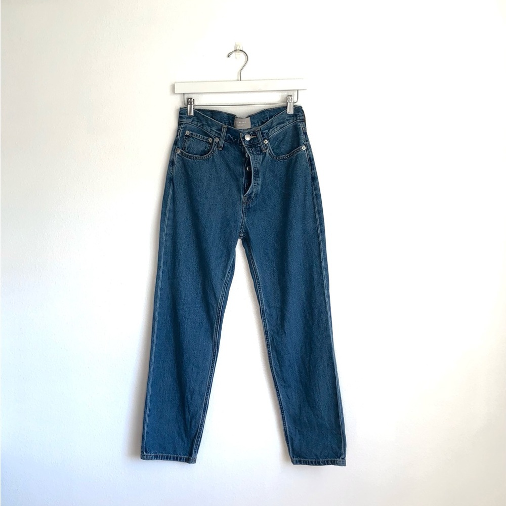 Everlane The Summer Slouch Jeans | Straight Leg, Medium Wash, Size 24
